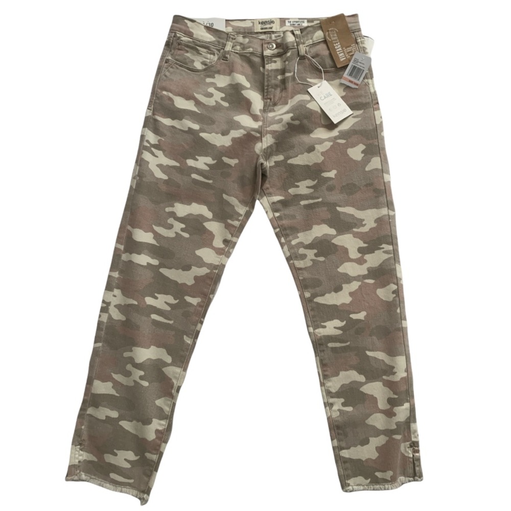 NWT Kensie Jeans Camo Print Skinny Ankle